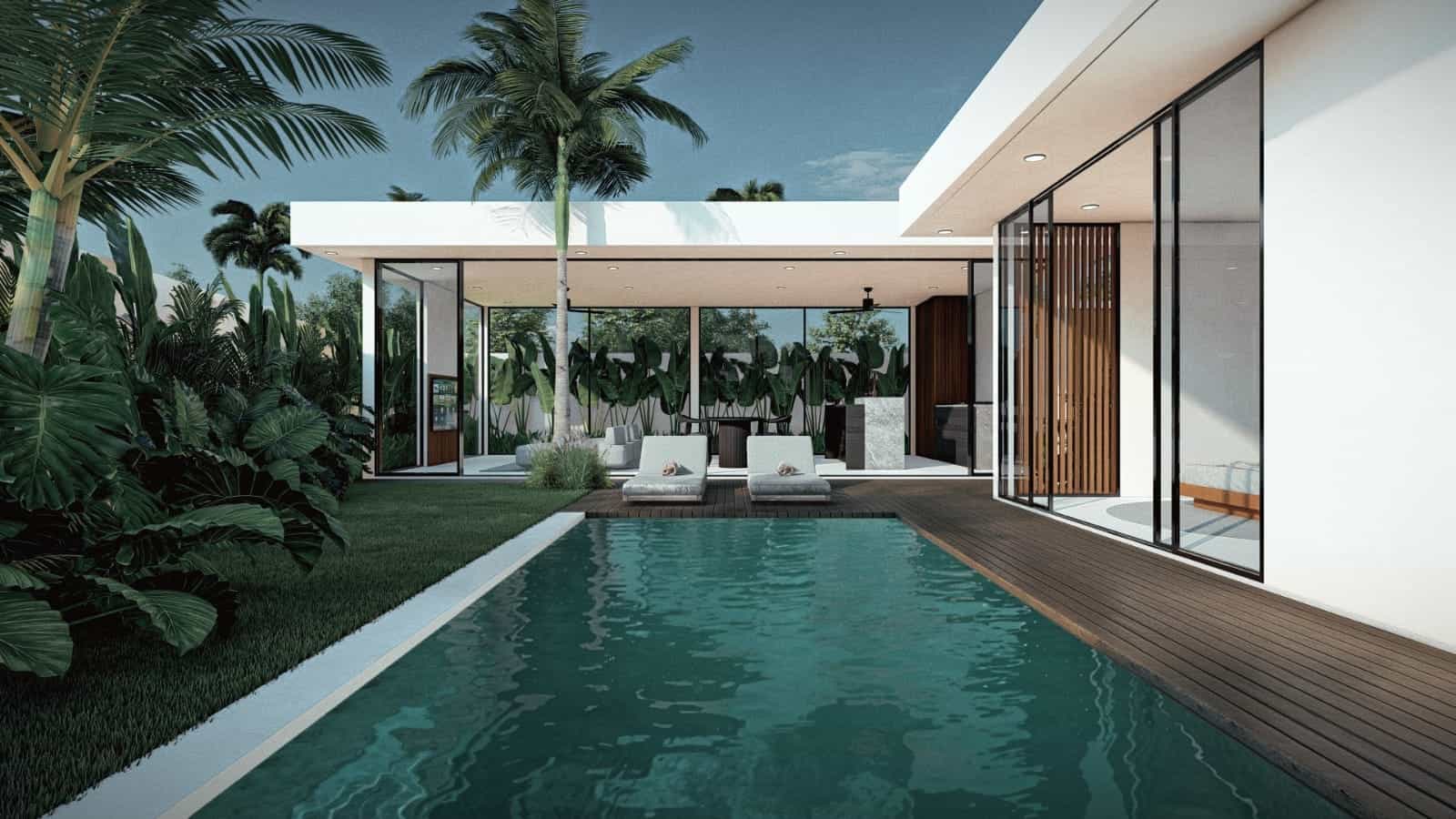 OFFPLAN 2 BEDROOM VILLA FOR SALE LEASEHOLD IN KEROBOKAN BE-2234 